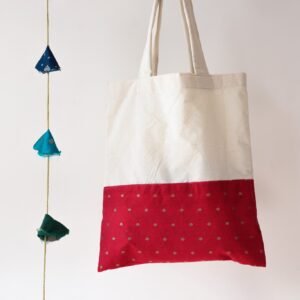 Red Pattern Tote Bag