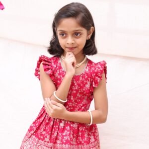 Rani Colour Banarasi Co-ord Set