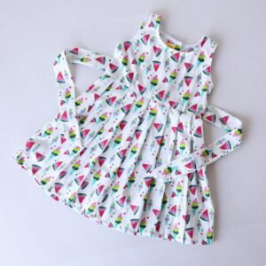 Watermelon Print Cotton Frock