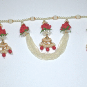 Festive Beaded Toran for Home | Handcrafted Floral Bandhanwar for Diwali, Navratri & Wedding Decor