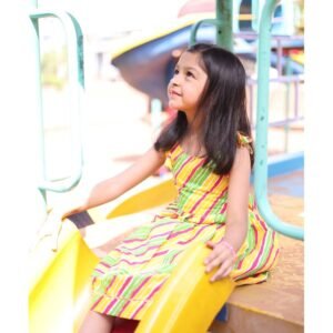 Shoulder Knot Leheriyu Print