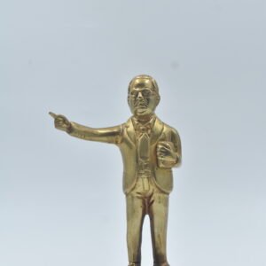 Dr. B. R. Ambedkar Brass Statue – Babasaheb Ambedkar Murti for Home, Office Desk, Study Table & Ambedkar Jayanti Gift – Decorative Brass Showpiece for Festival, Birthday & Corporate Gifting