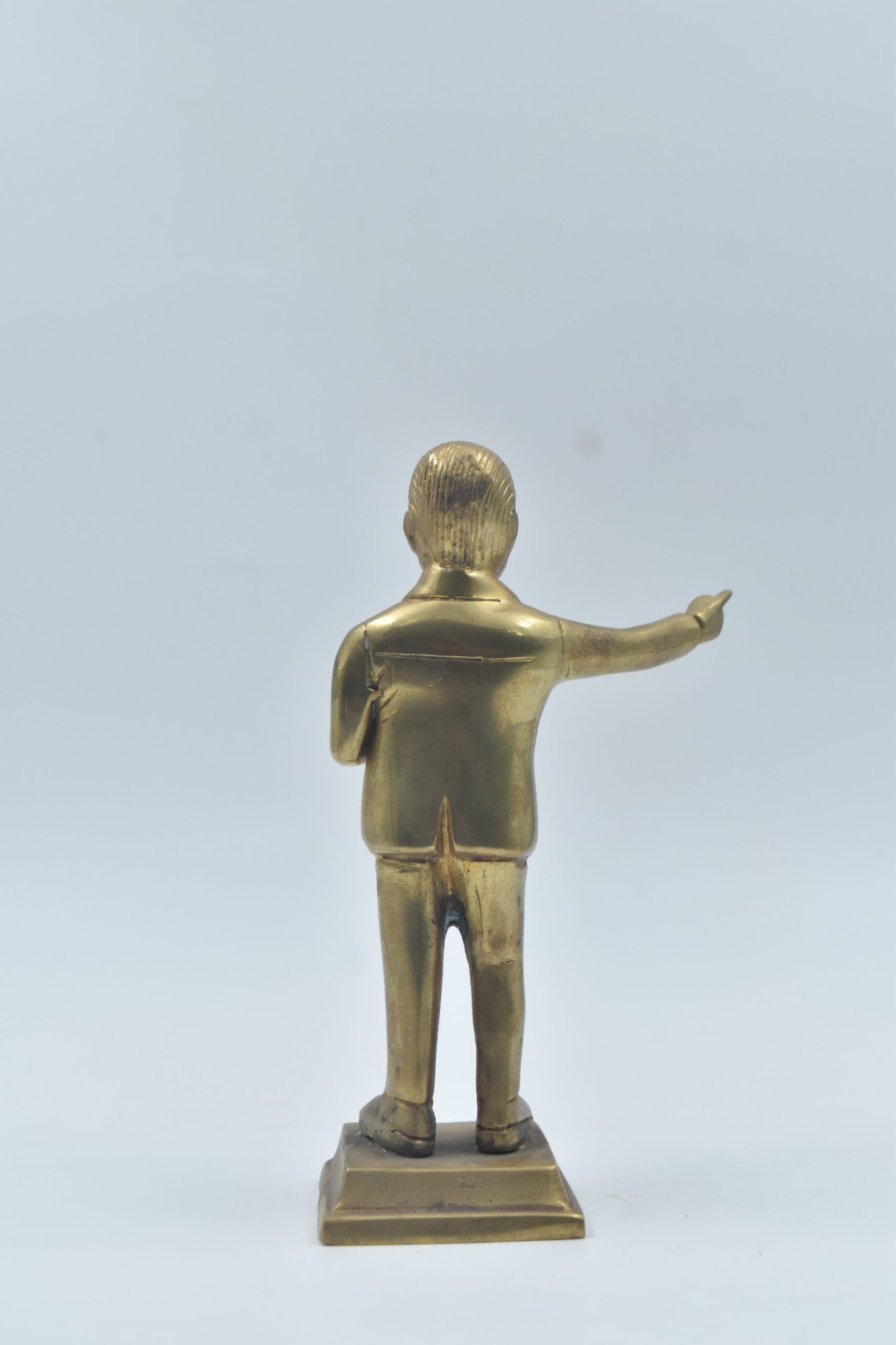 Dr. B. R. Ambedkar Brass Statue – Babasaheb Ambedkar Murti for Home, Office Desk, Study Table & Ambedkar Jayanti Gift – Decorative Brass Showpiece for Festival, Birthday & Corporate Gifting