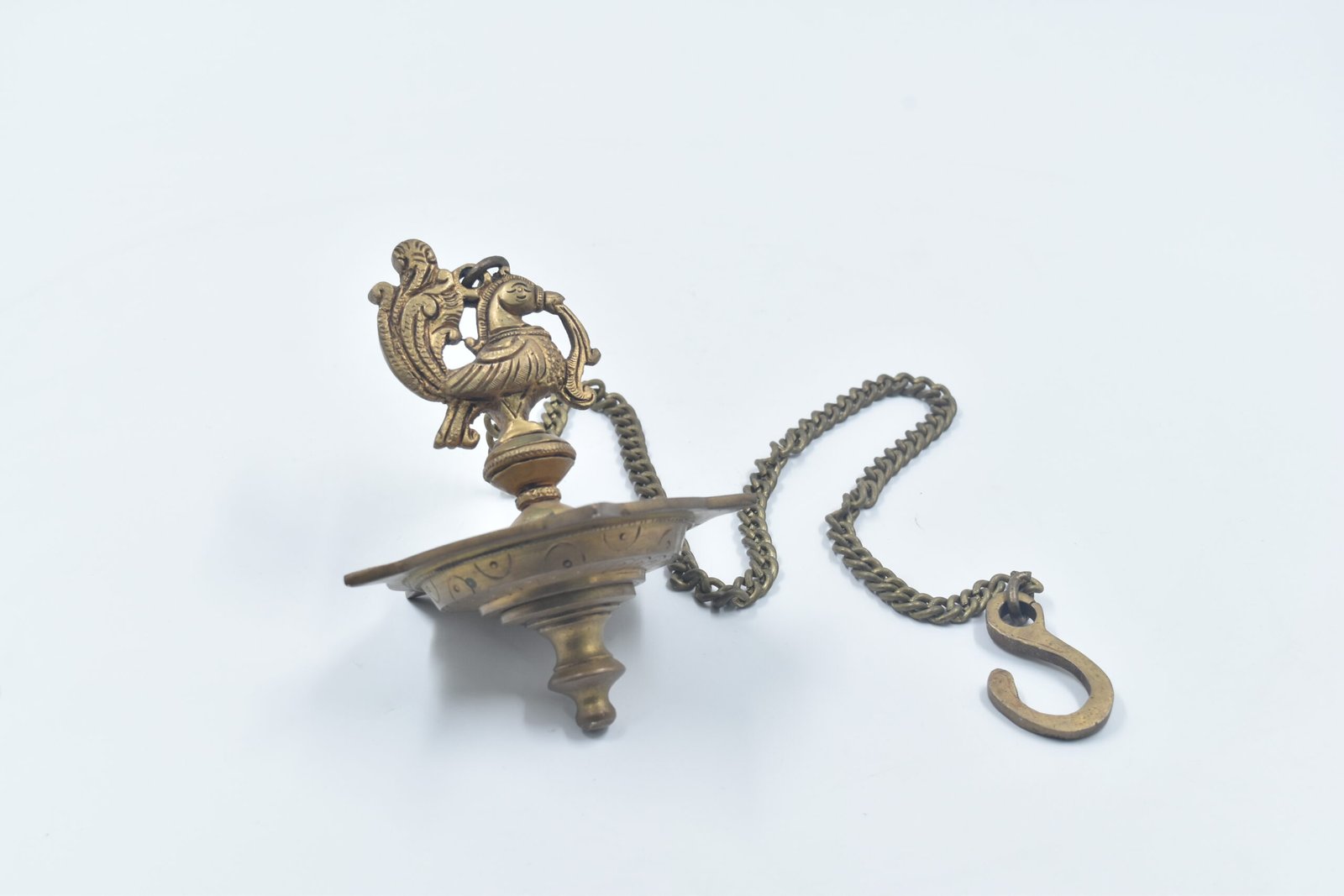 Brass Latkan Diva | Latkan Diva | Latkan Diva Swamy Figurine for Home, Temple, Pooja Room, Office Table, Spiritual Décor & Gifting