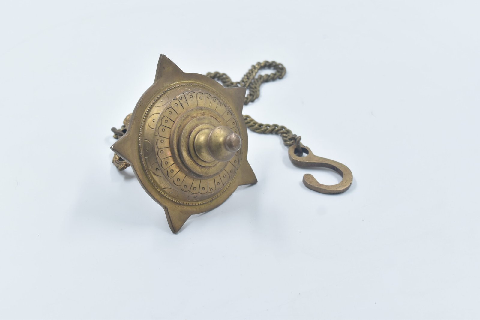 Brass Latkan Diva | Latkan Diva | Latkan Diva Swamy Figurine for Home, Temple, Pooja Room, Office Table, Spiritual Décor & Gifting