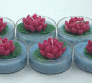 Big Tea Light Candle 6 pc | Big T-Light Candle Pack – Decorative Tealight Candles for Home, Diwali, and Pooja Décor