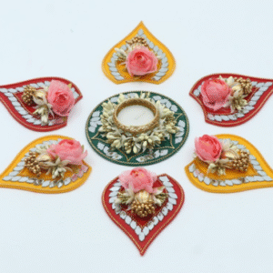 Small Rangoli – Compact Ready-to-Use Decorative Rangoli for Entrance, Diwali, Pooja Room, Wedding, and Mess-Free Festival Décor