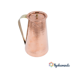 Copper Water Jug | Tamba Jug Drinking Water Vessel| Kitchen Essential | Copper Pitcher