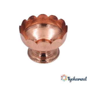 Copper Pardi for Pooja Decoration & Temple Decor | Traditional Indian Pardi in Three Sizes | For Festive Decoration and Gifting|