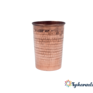 Copper Glass| Traditional Drinking Tamba Glass for Daily Use & Ayurvedic Wellness| For Home or Office|