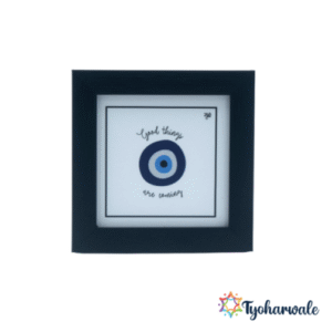 Evil Eye Protection Vastu Photo Frame for Home & Shop | Buri Nazar Safety Charm & Good Luck Blessing