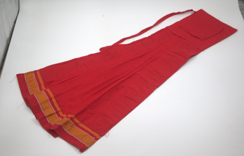 Single Gudi | Maharashtrian Gudi Padwa Decoration | Ready Made Gudi Cover | Khun Saree Fabric, Traditional, Easy To Use For Gudi Padwa Festival