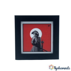 Chhatrapati Shivaji Maharaj Religious Photo Frame |for Home, Office, Temple, Living Room Decor | Inspirational & Heritage Gift