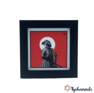 Chhatrapati Shivaji Maharaj Religious Photo Frame |for Home, Office, Temple, Living Room Decor | Inspirational & Heritage Gift