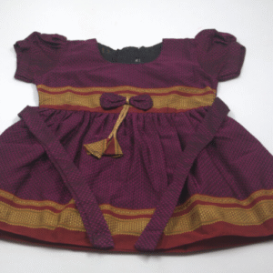 Festive Frock Dress for Girls | Traditional Dress Outfit for Diwali & Pooja |