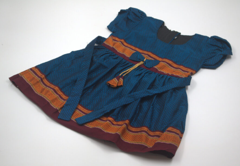 Festive Frock Dress for Girls | Traditional Dress Outfit for Diwali & Pooja |