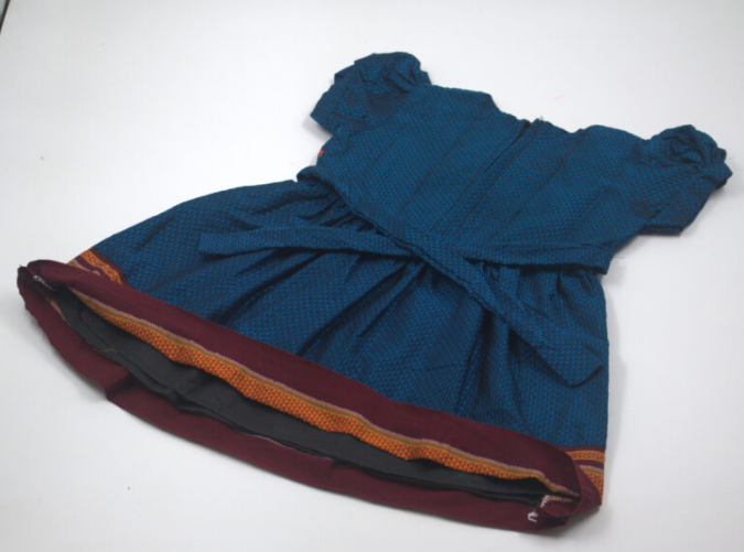 Festive Frock Dress for Girls | Traditional Dress Outfit for Diwali & Pooja |