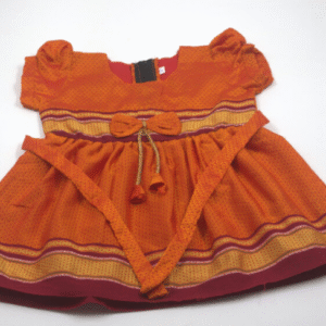 Festive Frock Dress for Girls | Traditional Dress Outfit for Diwali & Pooja |