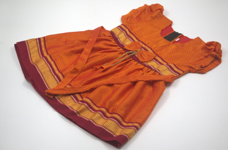 Festive Frock Dress for Girls | Traditional Dress Outfit for Diwali & Pooja |