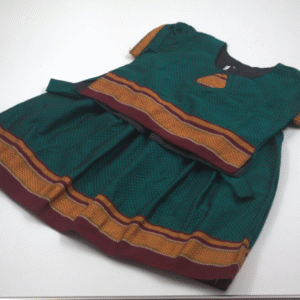 Girls Ethnic Frock Dress | Traditional Baby Dress Outfit for Diwali, Pooja & Festival Celebrations
