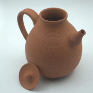 Clay Surai Pot for Water 3 litre| Traditional Mitti Surai Water Container | Eco-Friendly Surai Matka for Natural Cooling