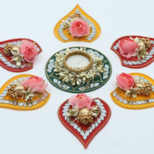 Small Rangoli – Compact Ready-to-Use Decorative Rangoli for Entrance, Diwali, Pooja Room, Wedding, and Mess-Free Festival Décor