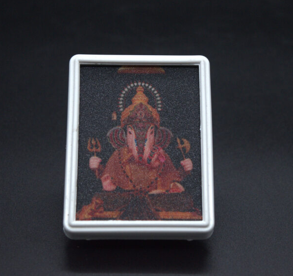 Dagdusheth LED Light Lamp - Illuminated Frame for Home Temple, Pooja Room & Festive Decor