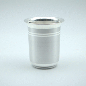 Buy Pure Silver Baby Glass Tumbler | 925 Sterling Silver Drinking Glass for Baby, Dining & Pooja Use | BIS Hallmarked Silver Tumbler for Gifting, Festivals & Housewarming | Traditional Silverware for Home, Temple & Office
