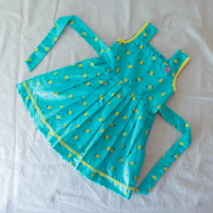 Smiley Print Cotton Frock