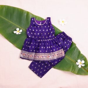 Purple Paithani Border Co-ord Set