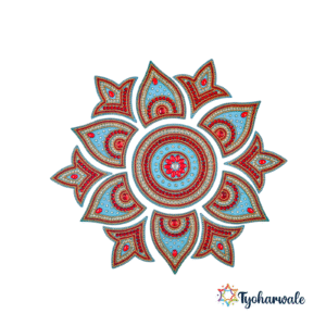 Festive  Reusable Rangoli, Home Decorations, Durga Pooja, Navratri setup, Diwali decor | Home and Office, Mandir, Puja, Festival Decoration for Entrance & Floor