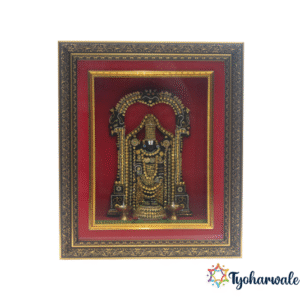 Devghar Lord Balaji frame, Tirupati Balaji, Home/ Wall Decor, Puja Gifts