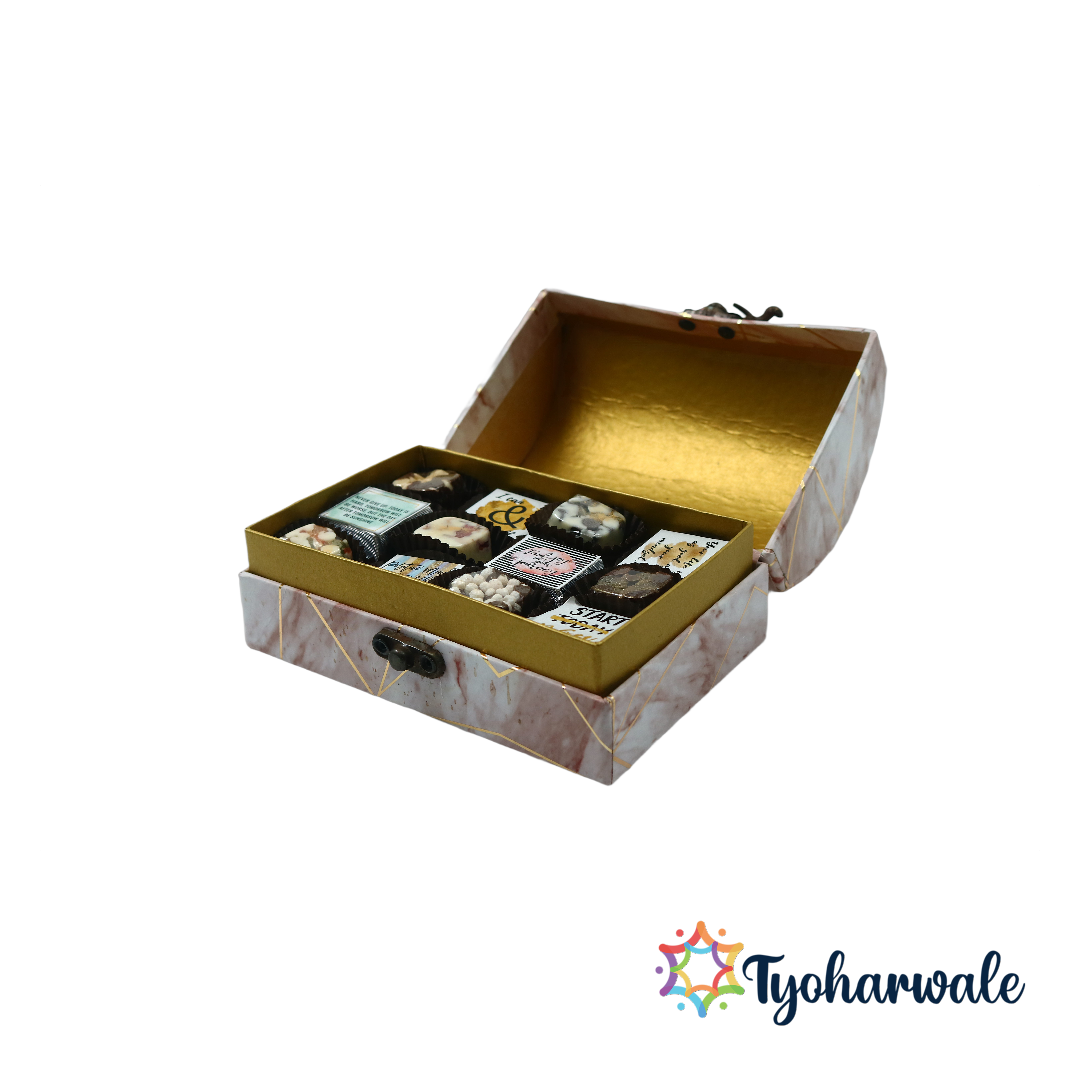 Christmas Chocolates Box (Assorted) | Festive Chocolate Hamper for Holiday Celebrations | For Christmas, Gifting, Return gifts & Celebration |