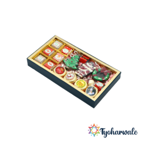 Christmas Chocolate Gift Box | Assorted Festive Chocolates | Holiday Gifting | Luxury Christmas Sweets & Gourmet Treats | Christmas Hamper for Gifting & Celebration |