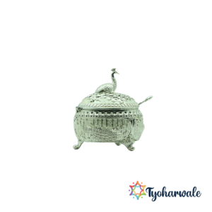 Peacock Design Box | Multi-Purpose Decorative Box for Diwali, Wedding, and Pooja Room Decor |