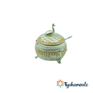 Peacock Design Box | Multi-Purpose Decorative Box for Diwali, Wedding, and Pooja Room Decor |