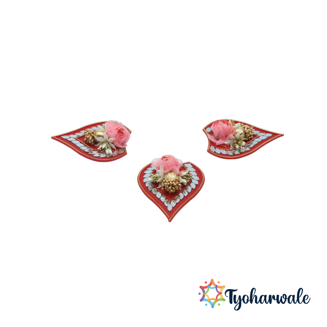 Small Rangoli | Compact Ready-to-Use Decorative Rangoli for Entrance, Diwali, Pooja Room, Wedding, and Mess-Free Festival Décor