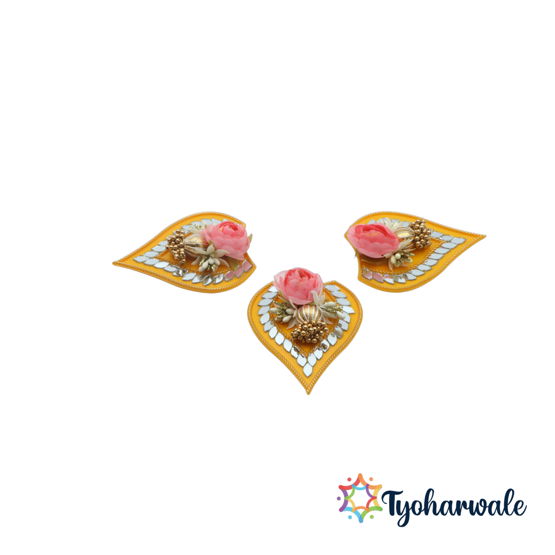 Small Rangoli | Compact Ready-to-Use Decorative Rangoli for Entrance, Diwali, Pooja Room, Wedding, and Mess-Free Festival Décor