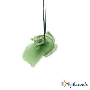 Potli with Pearls | Ethnic Gift & Festival Bag | Decorative Potli Pouch | For Diwali, Festive Season, Weddings & Gifting |