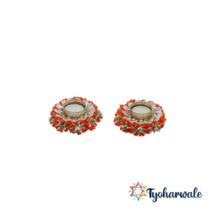 Floating Candles Set of 2 | Decorative Candles for Diwali, Weddings, Festive Decor, and Indoor-Outdoor Decor |