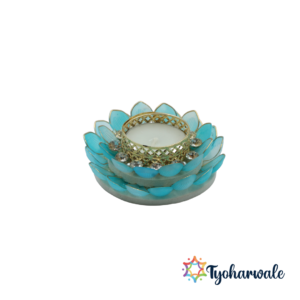 Lotus Floating Diyas Set of 2 | Decorative Diyas for Diwali, Wedding, Pooja Room, and Home Decor |