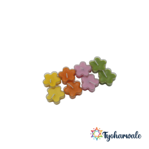 Candles Flower Set | Eco-Friendly Wax Candles | Handmade Flower Shape Candle Pack for Diwali, Home Decor & Gifting