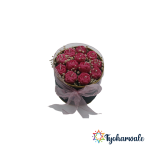 Dutch Rose Bouquet | Handmade Eco-Friendly Wax Rose Candle | Floral Candle Gift for Home Decor & Gifting