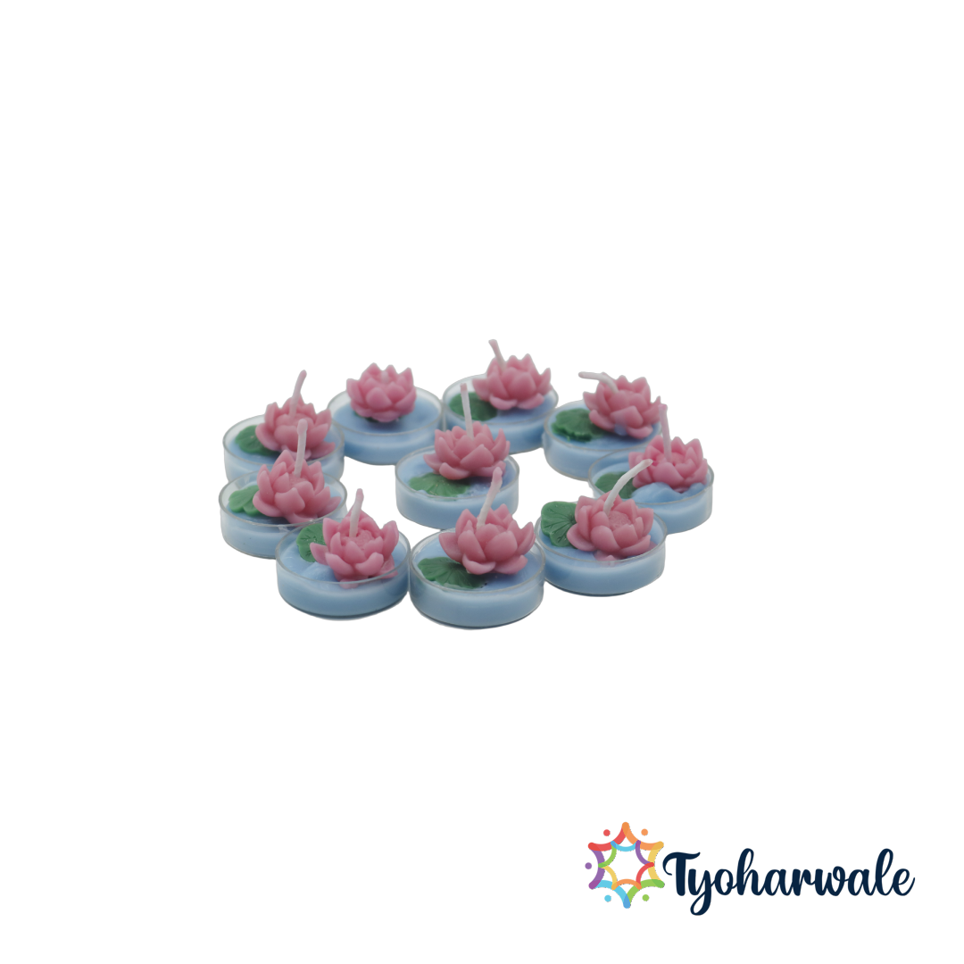 Small Tealight Candle 10 pc pack | Small Tealight Candle Pack – Festive and Spiritual Home Lighting