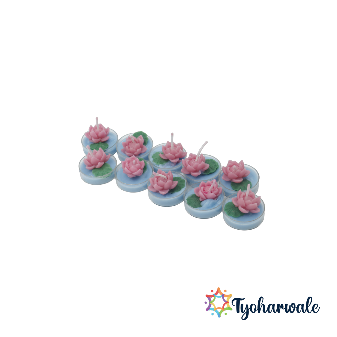 Small Tealight Candle 10 pc pack | Small Tealight Candle Pack – Festive and Spiritual Home Lighting