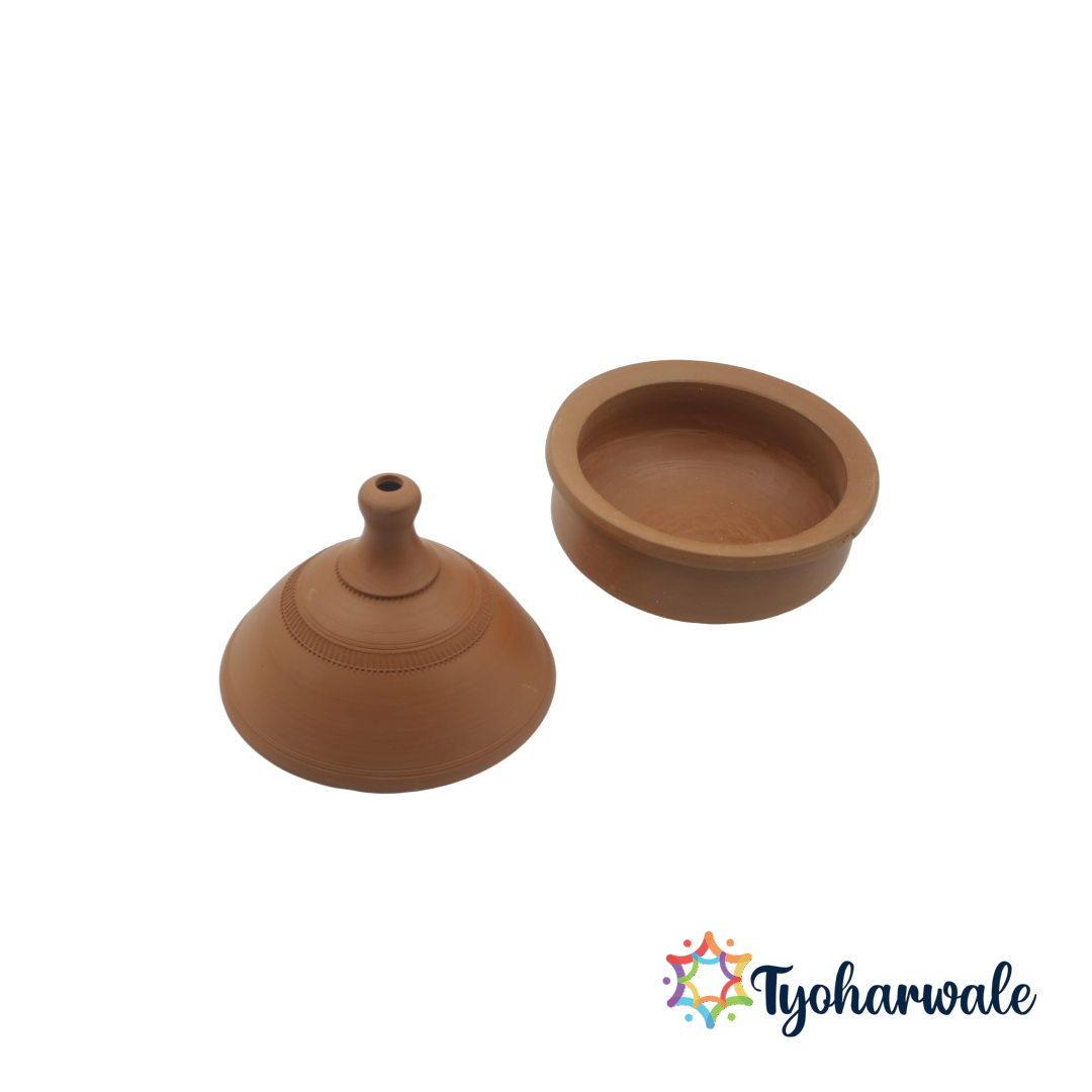 Clay Handi for Cooking | Handmade Earthen Pot | Eco-Friendly Mitti Handi for Home & Gifting |