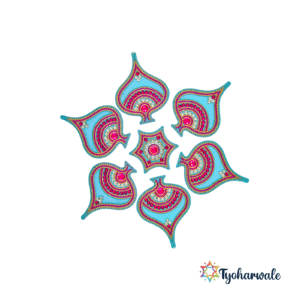 Acrylic Mandala Rangoli| Reusable Acrylic Rangoli Mess-Free Acrylic Rangoli| Decorative Acrylic Rangoli Design