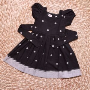 Handloom Cotton Balloon Sleeve