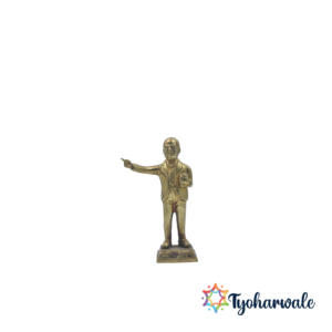 Dr. B. R. Ambedkar Brass Statue – Babasaheb Ambedkar Murti for Home, Office Desk, Study Table & Ambedkar Jayanti Gift – Decorative Brass Showpiece for Festival, Birthday & Corporate Gifting