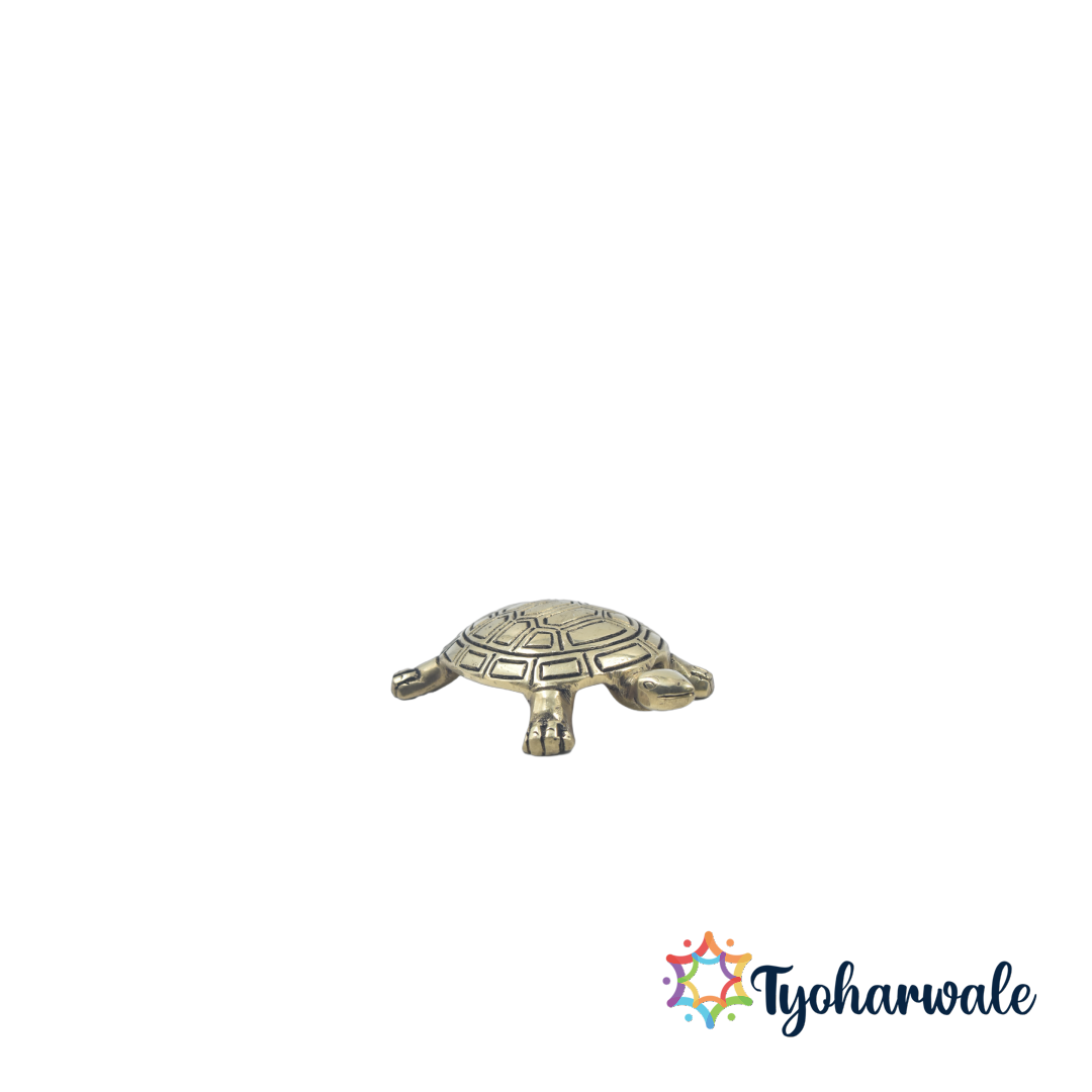 Brass Tortoise Idol | Turtle for Home Decor, Gifting and Office |